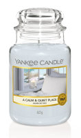 Yankee Candle Duftkerze im Glas (groß) A CALM AND...