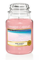 Yankee Candle Duftkerze im Glas (groß) PINK SANDS -...