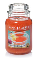 Yankee Candle Duftkerze im Glas (groß) PASSIONFRUIT MARTINI - Kerze mit Brenndauer bis zu 150 Stunden