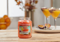 Yankee Candle Duftkerze im Glas (groß) PASSIONFRUIT MARTINI - Kerze mit Brenndauer bis zu 150 Stunden