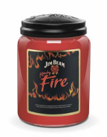 Jim Beam® Duftkerze Kentucky Fire 570g im Glas (Candleberry)