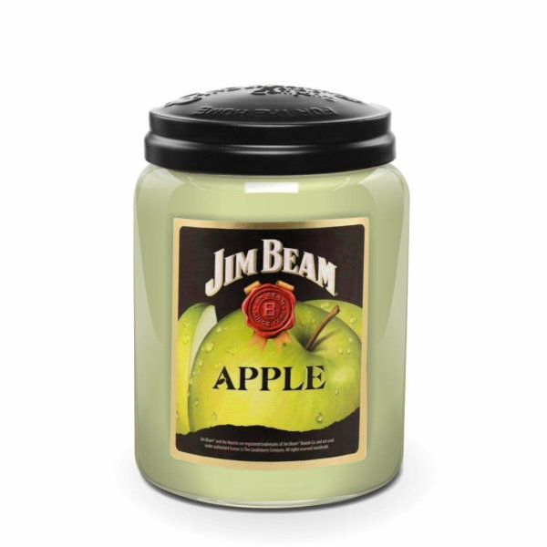 Jim Beam® Duftkerze Apple 570g im Glas (Candleberry)