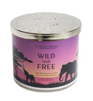 Duftkerze mit Ring Wild & Free von Charmed Aroma,...