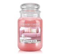 Country Candle WELCOME HOME Duftkerze im Glas...