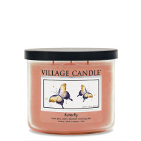 Butterfly Duftkerze im Glas (medium) Village Candle -...