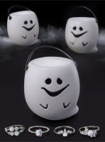 Badebombe Ghost mit Ring von Charmed Aroma, Badekugel...