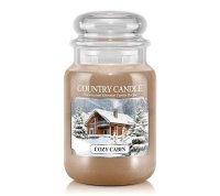 Country Candle COZY CABIN Duftkerze im Glas (groß)...