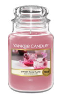 Yankee Candle Sweet Plum Sake Duftkerze im Glas...
