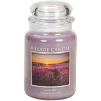 Village Candle Duftkerze im Glas (groß) Lavender -...