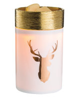 Candle Warmers Elektrische Duftlampe Golden Stag Hirsch...