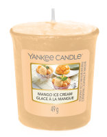 Yankee Candle Votivkerze MANGO ICE CREAM  - Kerze mit...