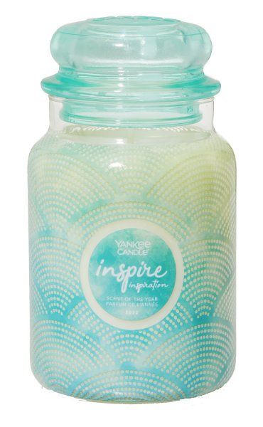 Yankee Candle Duftkerze im Glas (groß) SCENT OF THE YEAR INSPIRE - Duft des Jahres 2022 - Housewarmer