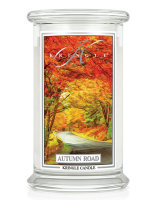 Kringle Candle AUTUMN ROAD Duftkerze im Glas (groß)...