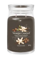 Yankee Candle Duftkerze im Glas (groß) VANILLA BEAN ESPRESSO - Kerze mit Brenndauer bis zu 90 Stunden