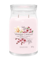 Yankee Candle Duftkerze im Glas (groß) PINK CHERRY & VANILLA - Kerze mit Brenndauer bis zu 90 Stunden