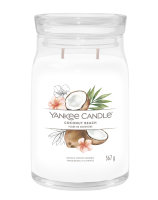 Yankee Candle Duftkerze im Glas (groß) COCONUT...