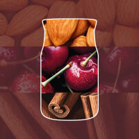 Auto Duft, Lufterfrischer BLACK CHERRY (3er Set) - Yankee Candle Car Jar Paper Bonus, Raumduft, Autoduft