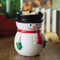 Candle Warmers Elektrische Duftlampe Schneemann Frosty...