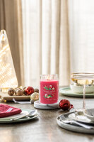 Yankee Candle Duftkerze im Glas (groß) HOLIDAY CHEER - Kerze mit Brenndauer bis zu 90 Stunden