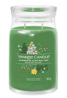 Yankee Candle Duftkerze im Glas (groß) SHIMMERING CHRISTMAS TREE - Kerze mit Brenndauer bis zu 90 Stunden