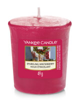 Yankee Candle Votivkerze SPARKLING WINTERBERRY - Kerze...