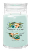 Yankee Candle Duftkerze im Glas (groß) ALOE &...