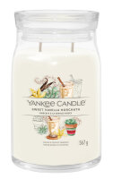 Yankee Candle Duftkerze im Glas (groß) SWEET VANILLA HORCHATA - Kerze mit Brenndauer bis zu 90 Stunden