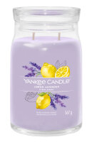 Yankee Candle Duftkerze im Glas (groß) LEMON LAVENDER - Kerze mit Brenndauer bis zu 90 Stunden