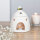 Ölbrenner Duftlampe Bienenstock, weiss - Bienen Wachswärmer, Verdunster, Biene, Aromalampe für Duftöl und Duftwachs, Deko