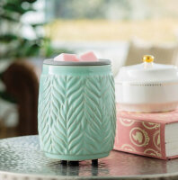 Candle Warmers Elektrische Duftlampe Flip Dish Mint Leaf...