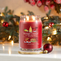 Big Apple Christmas - Yankee Candle Signature Duftkerze im Glas (groß) - Kerze mit Brenndauer bis zu 90 Stunden