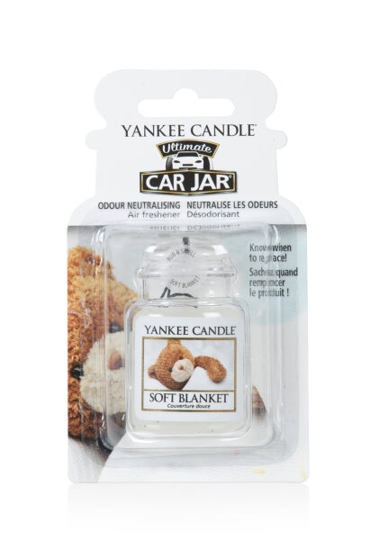Auto Duft, Lufterfrischer Wohnung Soft Blanket - Yankee Candle Car Jar Ultimate, Raumduft, Autoduft