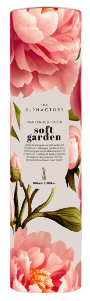 The Olphactory Diffuser SOFT GARDEN Raumduft blossom tales 100 ml  - Lufterfrischer, Duftstäbchen, Raum Duft, Verdunster