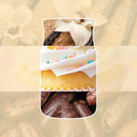 Auto Duft, Lufterfrischer VANILLA CUPCAKE - Yankee Candle Car Jar Paper, Raumduft, Autoduft