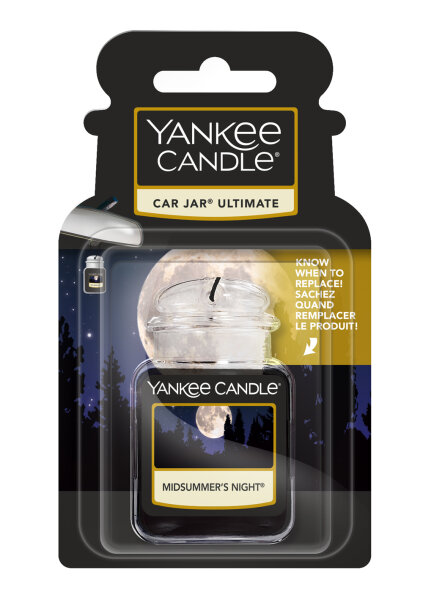 Auto Duft, Lufterfrischer Wohnung MIDSUMMERS NIGHT - Yankee Candle Car Jar Ultimate, Raumduft, Autoduft
