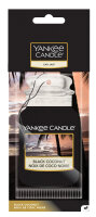 Auto Duft, Lufterfrischer BLACK COCONUT - Yankee Candle Car Jar Paper, Raumduft, Autoduft