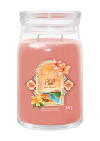 Capri Glow - Yankee Candle Signature Duftkerze im Glas (groß) - Kerze aus "Hello Italy" Kollektion mit Brenndauer bis zu 90 Stunden