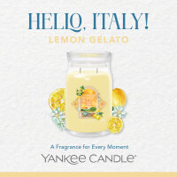 Lemon Gelato - Yankee Candle Signature Duftkerze im Glas...