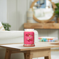 Red Raspberry - Yankee Candle Signature Duftkerze im Glas (groß) - Kerze mit Brenndauer bis zu 90 Stunden