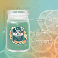Holiday Winterfest - Yankee Candle Winterkollektion Apres Ski Signature Duftkerze im Glas (groß) - Kerze mit Brenndauer bis zu 90 Stunden
