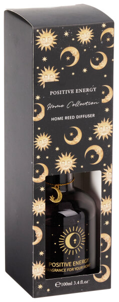 Raumduft Diffuser Astrologie Kollektion POSITIVE ENERGY 100 ml  - Esoterischer Lufterfrischer, Duftstäbchen, Raum Duft, Verdunster