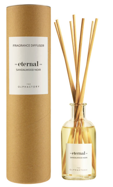 The Olphactory Diffuser eternal Sandalwood Noir Raumduft 100 ml  - Lufterfrischer, Duftstäbchen, Raum Duft, Verdunster