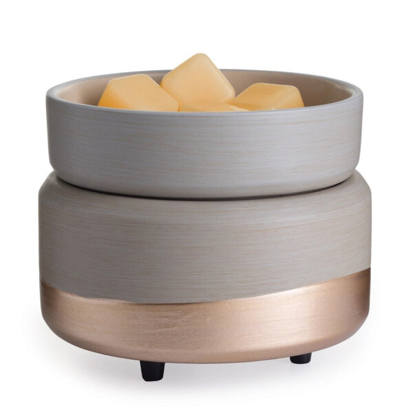 Candle Warmers Elektrische Duftlampe Midas 2in1  für Duftwachs / Wax Melts und als Kerzenständer