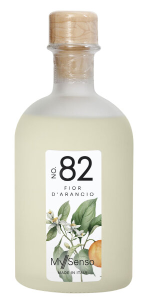 My Senso Refill Nachfüllflasche für Diffuser N°82 Fior darancia 240 ml  - Lufterfrischer, Duftstäbchen, Raum Duft, Verdunster