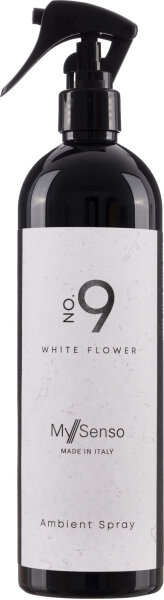 My Senso Raumspray N°9 White Flower 500 ml -  Raumduft in Sprühflasche, Ambient Spray
