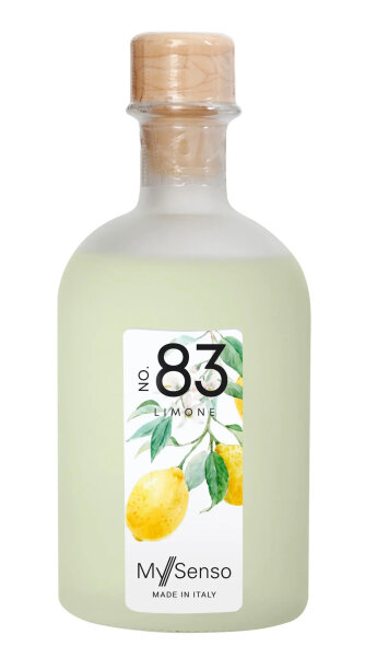 My Senso Refill Nachfüllflasche für Diffuser N°83 Limone 240 ml  - Lufterfrischer, Duftstäbchen, Raum Duft, Verdunster