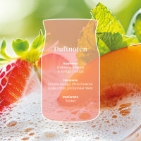 White Strawberry Bellini - Yankee Candle Sommerkollektion Signature Duftkerze im Glas (groß) - Kerze mit Brenndauer bis zu 80 Stunden