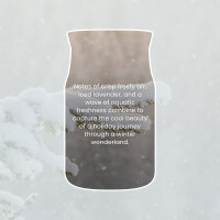 Snow Kissed Pine - Yankee Candle Winterkollektion Signature Duftkerze im Glas (groß) - Kerze mit Brenndauer bis zu 80 Stunden