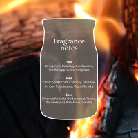 Crackling Embers - Yankee Candle Winterkollektion Signature Duftkerze im Glas (groß) - Kerze mit Brenndauer bis zu 80 Stunden