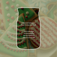 Christmas Cookie - Yankee Candle Winterkollektion Signature Duftkerze im Glas (groß) - Kerze mit Brenndauer bis zu 80 Stunden